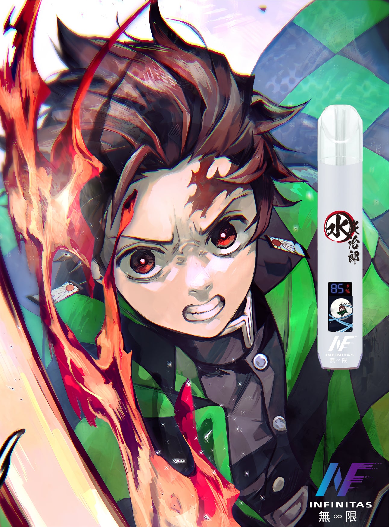 INF鬼滅之刃聯名款一代 主機